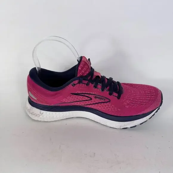 Brooks Glycerin 19 Sneakers Womens 9 Pink Lace Up Low Top Running Athletic Shoes - Picture 3 of 11